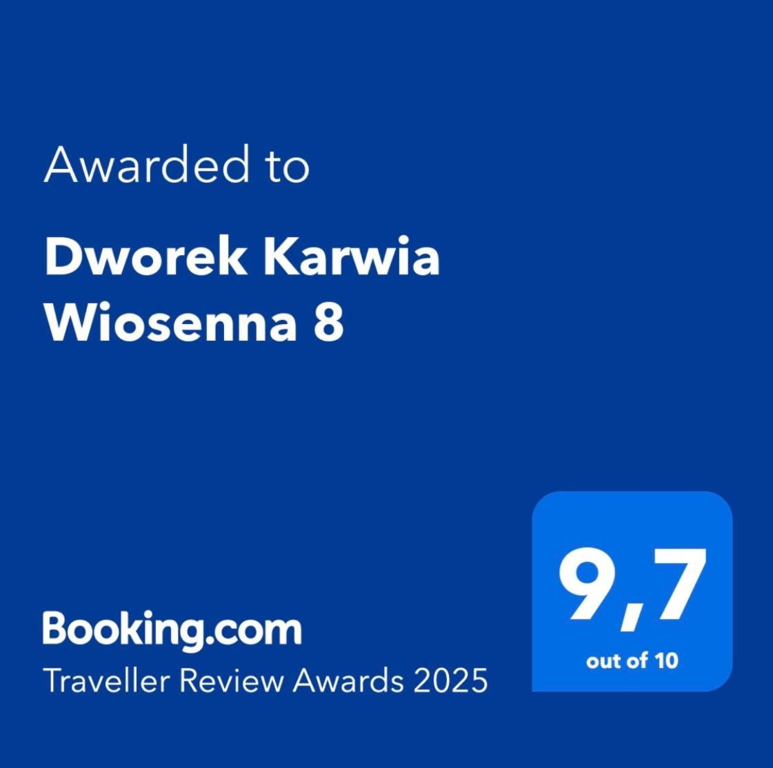 Dworek Karwia Wiosenna 8 外观 照片